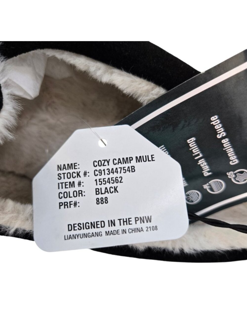 NWT Staheekum Suede Leather Cozy Camp Mules Size 9 - Picture 5 of 9